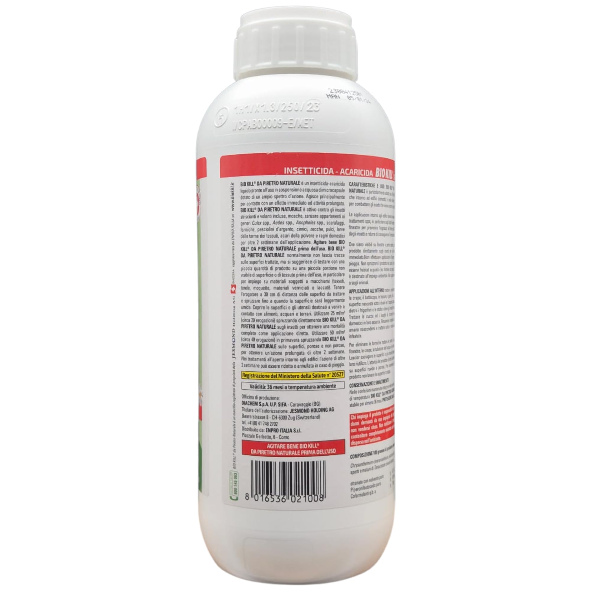 Kit Biokill Insetticida Biologico da Piretro Naturale 1x Flacone Ricarica da 1LT+ Clean Kill Insetticida Ecologico Extra Micro Fast 1x Flacone Ricarica da 1LT + OMAGGIO 100pz Guanti HDPE Monouso