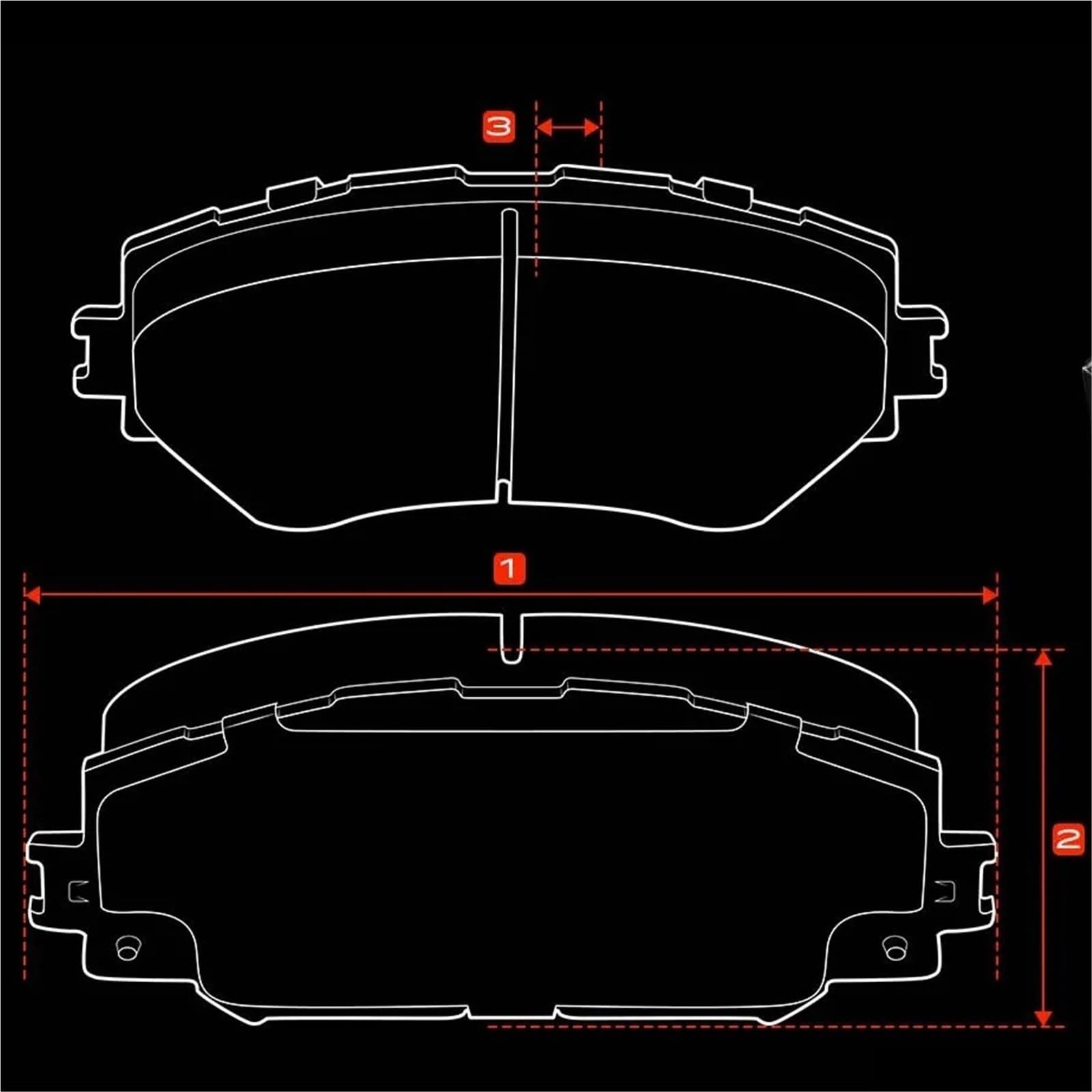 Okładziny hamulcowe Do Citroën Jumper Fiat Klocki hamulcowe do samochodu
