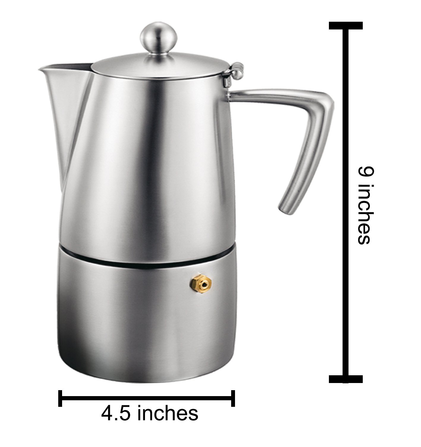 moka Amazon.com: Cuisinox Milano Stainless Steel Moka Pot Espresso