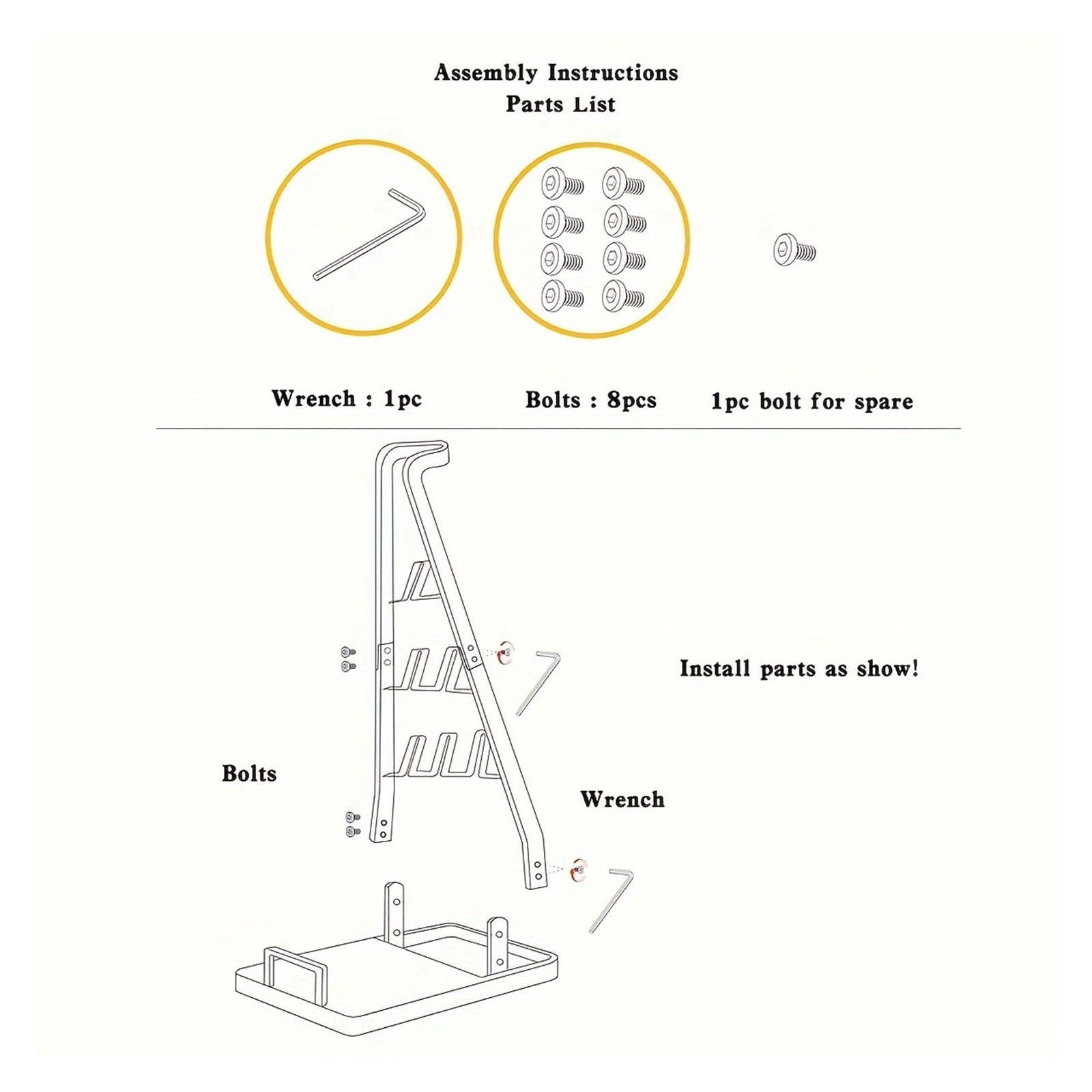 Soporte universal de metal for aspiradora: se adapta a la mayoría de aspiradoras verticales, almacenamiento vertical que ahorra espacio(WHITE)