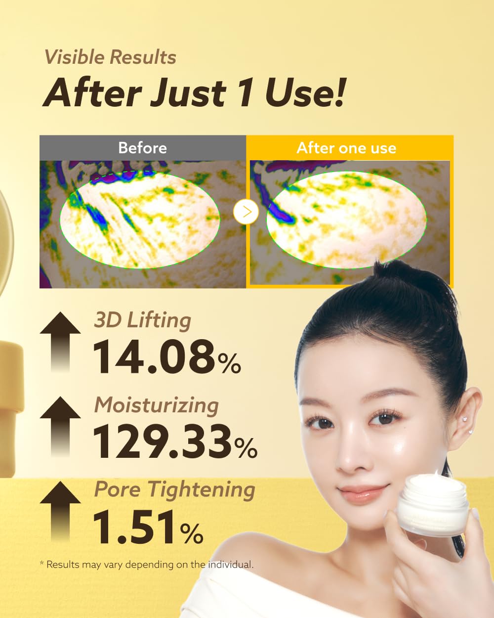 Honey Banana BDRN Capsule Cream | Firming & Plumping Moisturizer for Hydration & Glowing Skin with Plant PDRN, Collagen & Ceramide | Korean Skincare, 1.69 fl oz