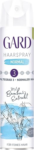 GARD Haarspray - 250 ml Dose, normaler Halt, silikonfrei, Styling-Spray für fein