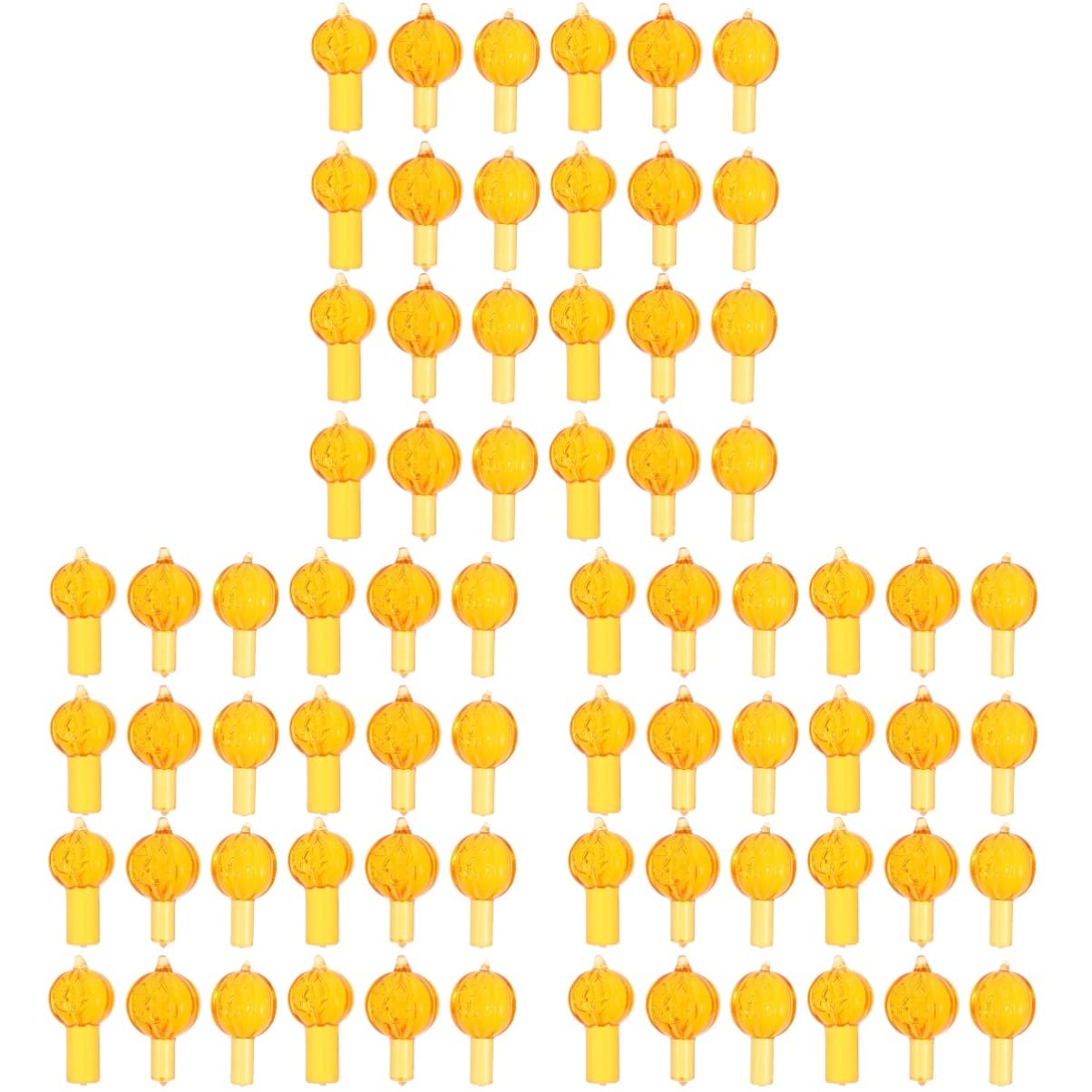 Uonlytech 180pcs Pumpkin Light Bulbs for Ceramic Tree Halloween Decorations Outdoor Ceramic Tree Replacement Lights Bulbs Halloween