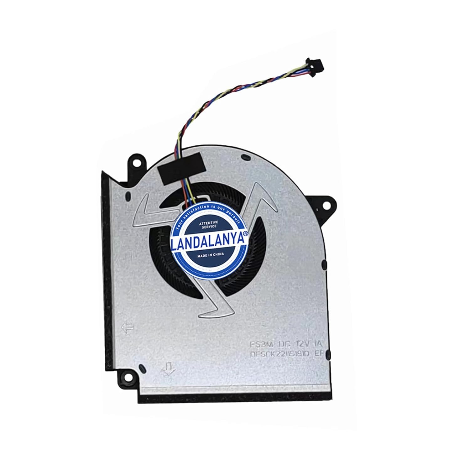 Replacement New CPU GPU and Small Fan for ASUS Strix G16 G614J G634J G614JI G614JV G614JJ Series DFSCK22D05883C DFSCK22115181D DC12V 1A DFS5F22B04954C DC5V 0.5A