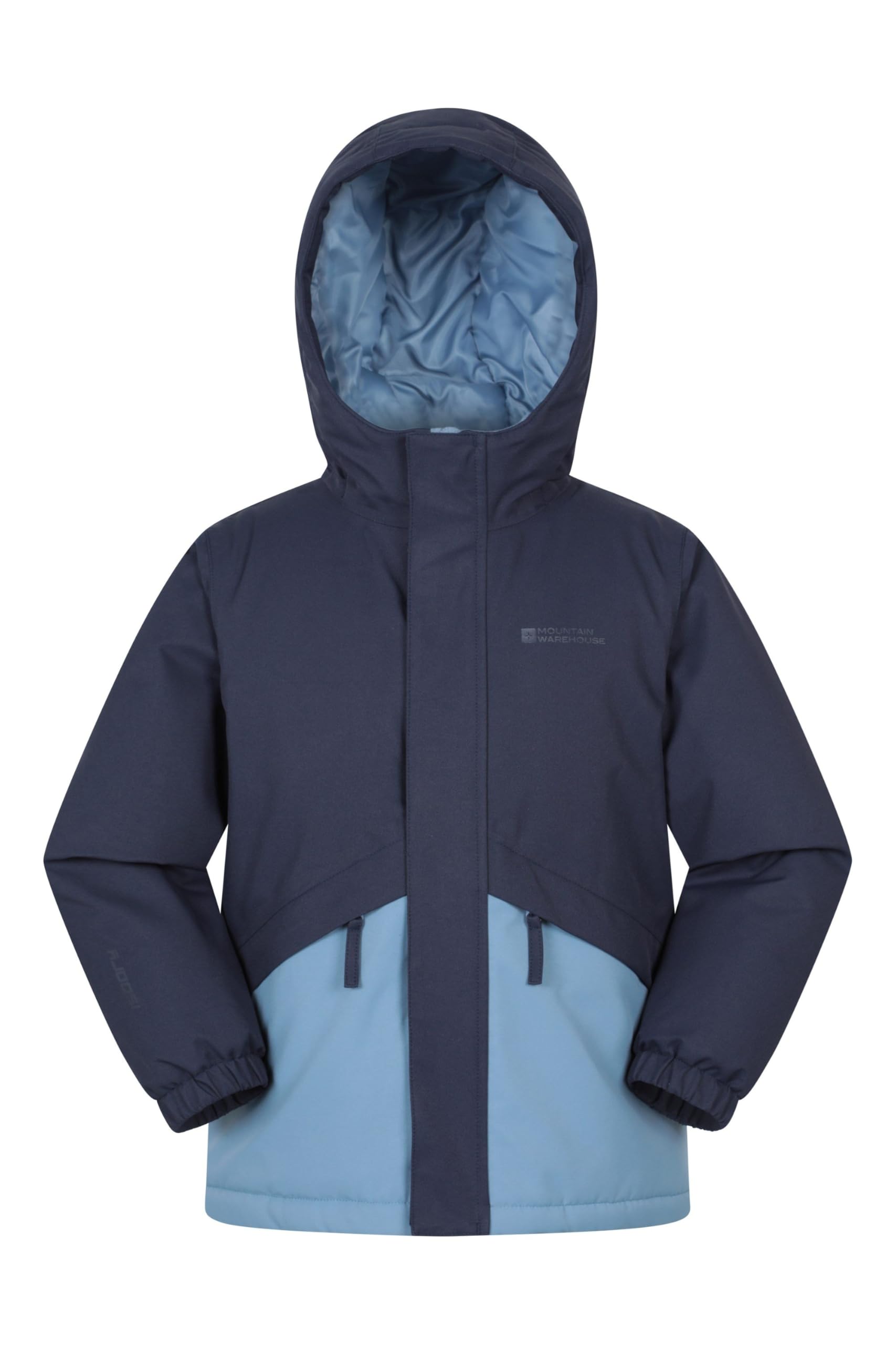 Mountain Warehouse Navy Cyclone Kids Waterproof Padded Jacket Kids Size 9-10 Years