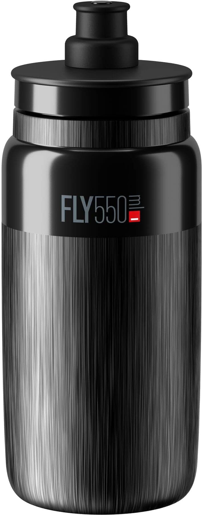 Elite Fly Lightweight Cycling Bottle - Black/Black (550ml)