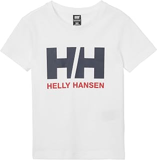 Helly Hansen Kinder Unisex K HH Logo T-Shirt 2.0, White, 116