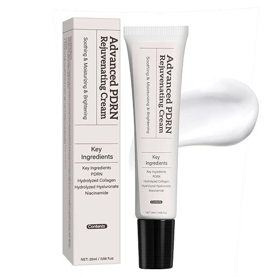 Lanthome Advanced PDRN Rejuvenating Cream - Cell-level Repair, Triple Hydration, Barrier Strengthening, Lightweight, with Sodium DNA & Niacinamide for Elastic Radiant Skin 20mL