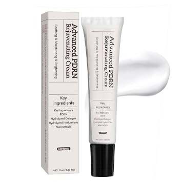Lanthome Advanced PDRN Rejuvenating Cream - Cell-level Repair, Triple Hydration, Barrier Strengthening, Lightweight, with Sodium DNA & Niacinamide for Elastic Radiant Skin 20mL