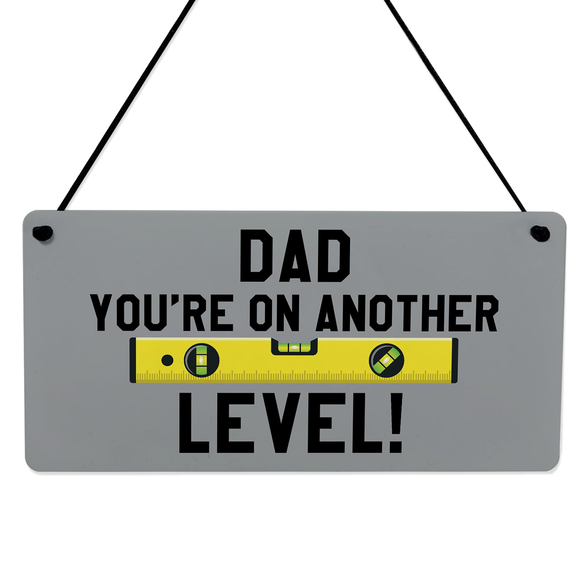 Red Ocean Funny Dad Gift For Birthday Fathers Day You Are On Another Level Plaque Dad Gift From Daughter Son Thank You For Keepsake Idea