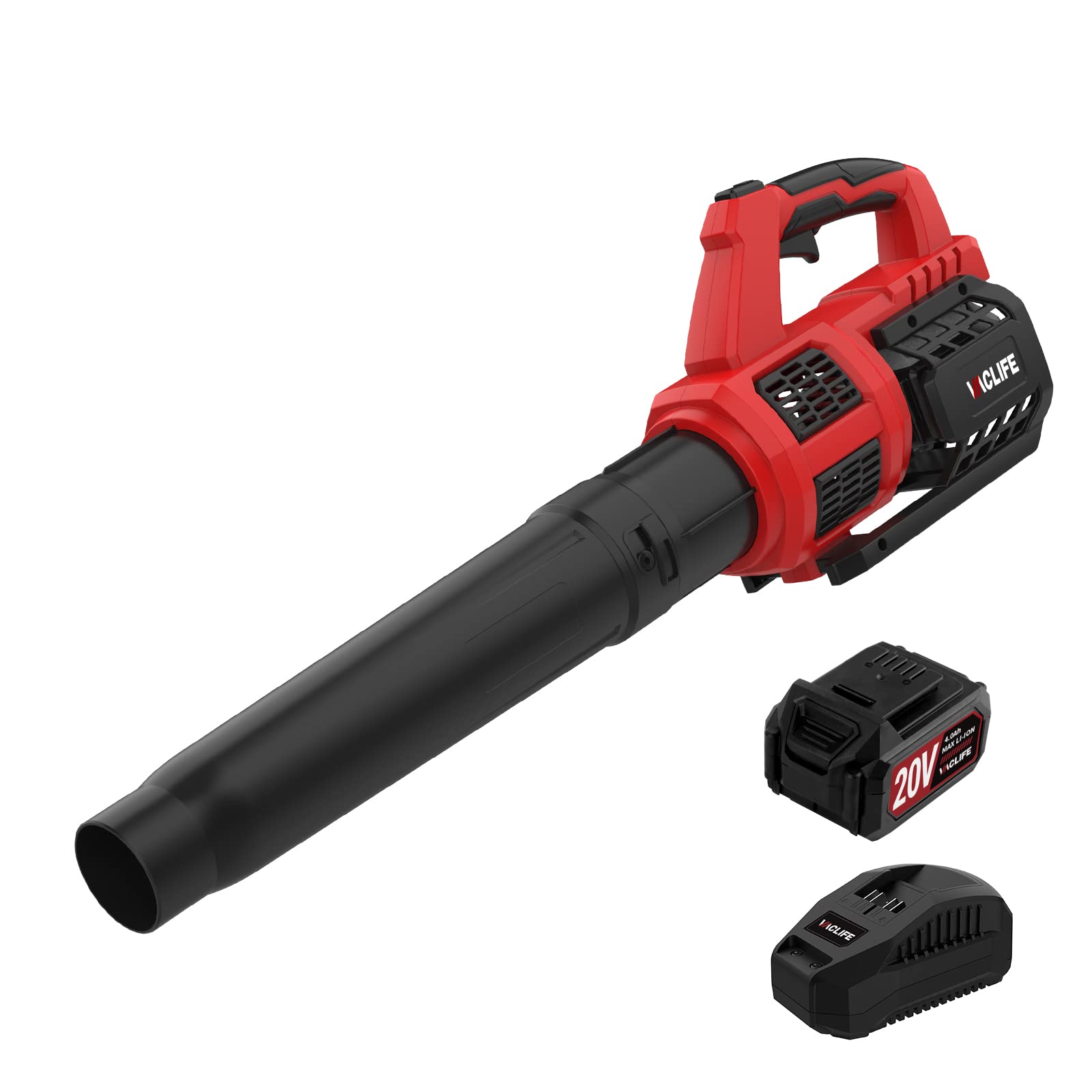 VacLife Leaf Blower Cordless with Battery and Charger 350CFM 150MPH
