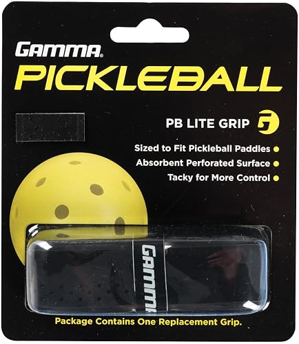 GAMMA APBLG10 Pickleball Lite Grip Black
