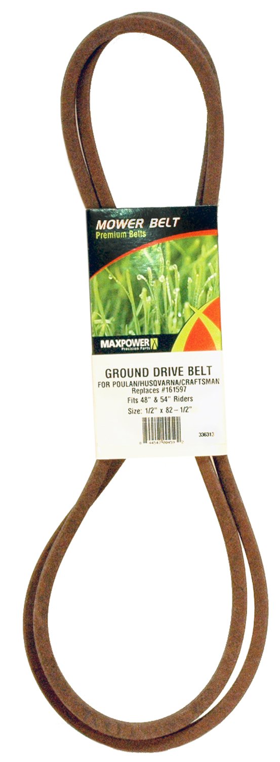 Maxpower 336313 Correa de cortacésped para Poulan, Husqvarna y Craftsman Modelo AYP 161597
