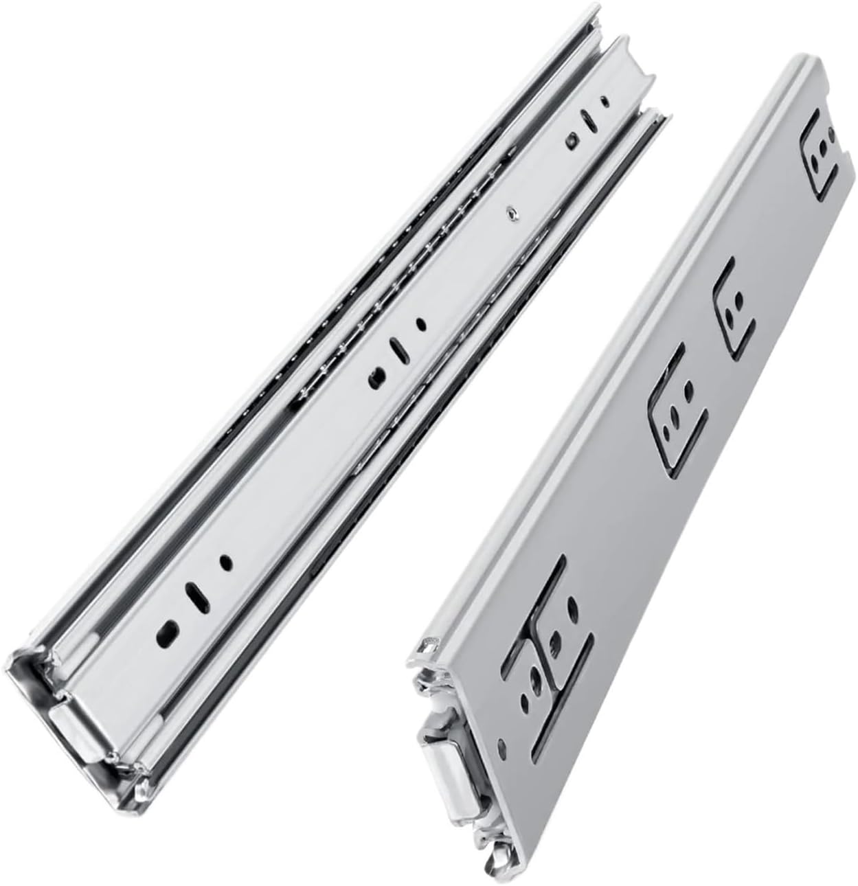 Full Extension Drawer Slides 1Pair 14Inch Full Extension Heavy Duty Drawer Slides for Cabinet Tool Box