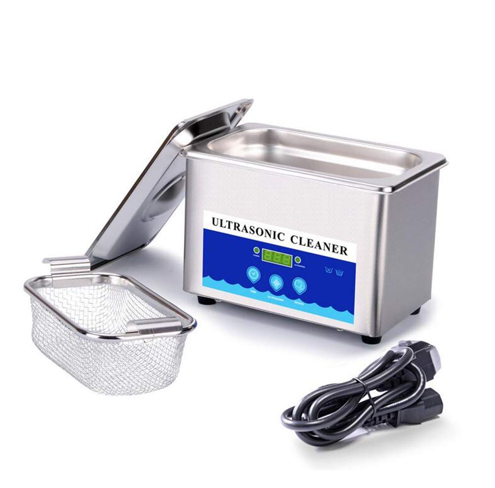 0.7L Ultrasonic Cleaner, Household Ultrasound Bath for Jewelry Watch Chains Eyeglasses Coins Dental