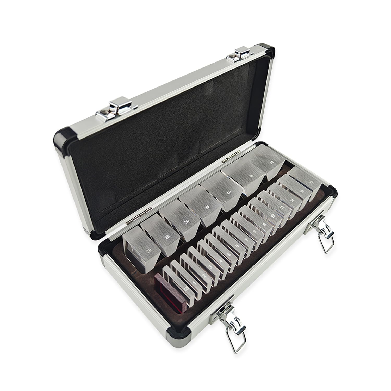 Ensemble Prisme Instrument Optique Haute qualité 23 pièces Examen ophtalmologique Ensemble Prisme lâche