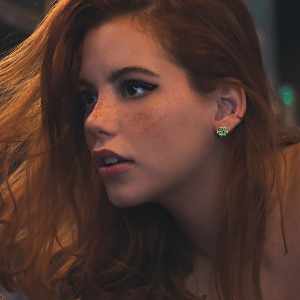 Madison Tyler Halloween Earring for Women | 3 Pair Mask Lightning Earrings Set | Halloween Party Holiday Stud Earrings Jewelry Hypoallergenic - Image 4