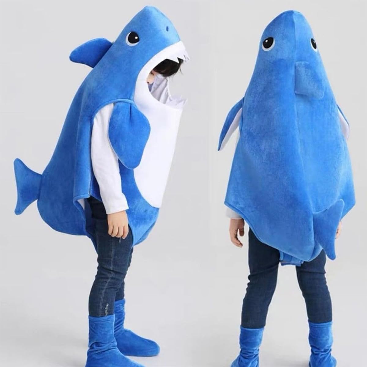Amazon.co.jp: サメコスプレ クリスマス ハロウィン用衣装 子供 キッズ