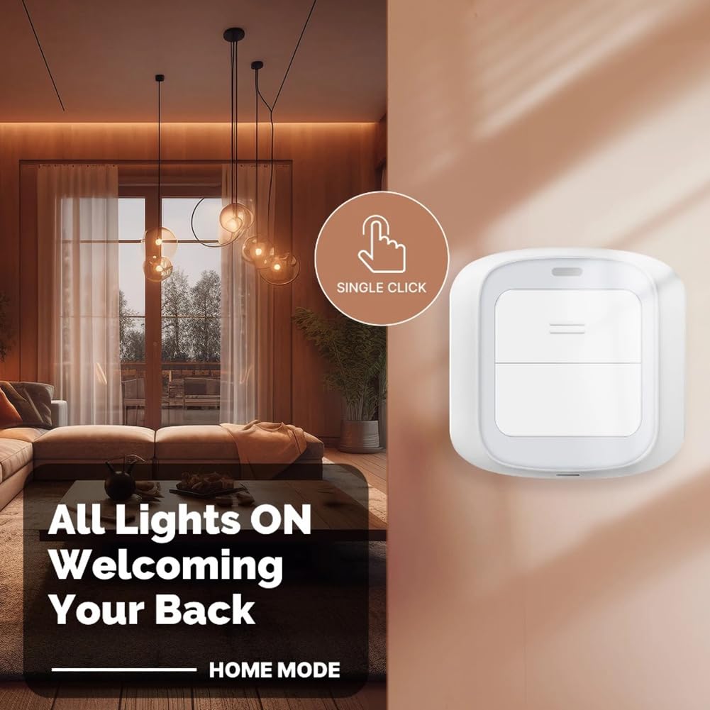Interrupteur mural intelligent sans fil Tuya WiFi faible consommation d'énergie sans câblage