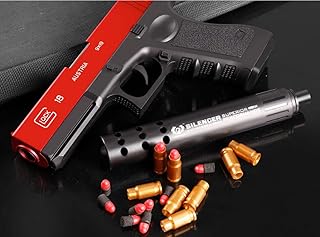 Soft Bullet Toy Gun - Foam Blasters Squirt Boys Girls Toy Guns,Shell ejecting Soft Bullet Toy Gun