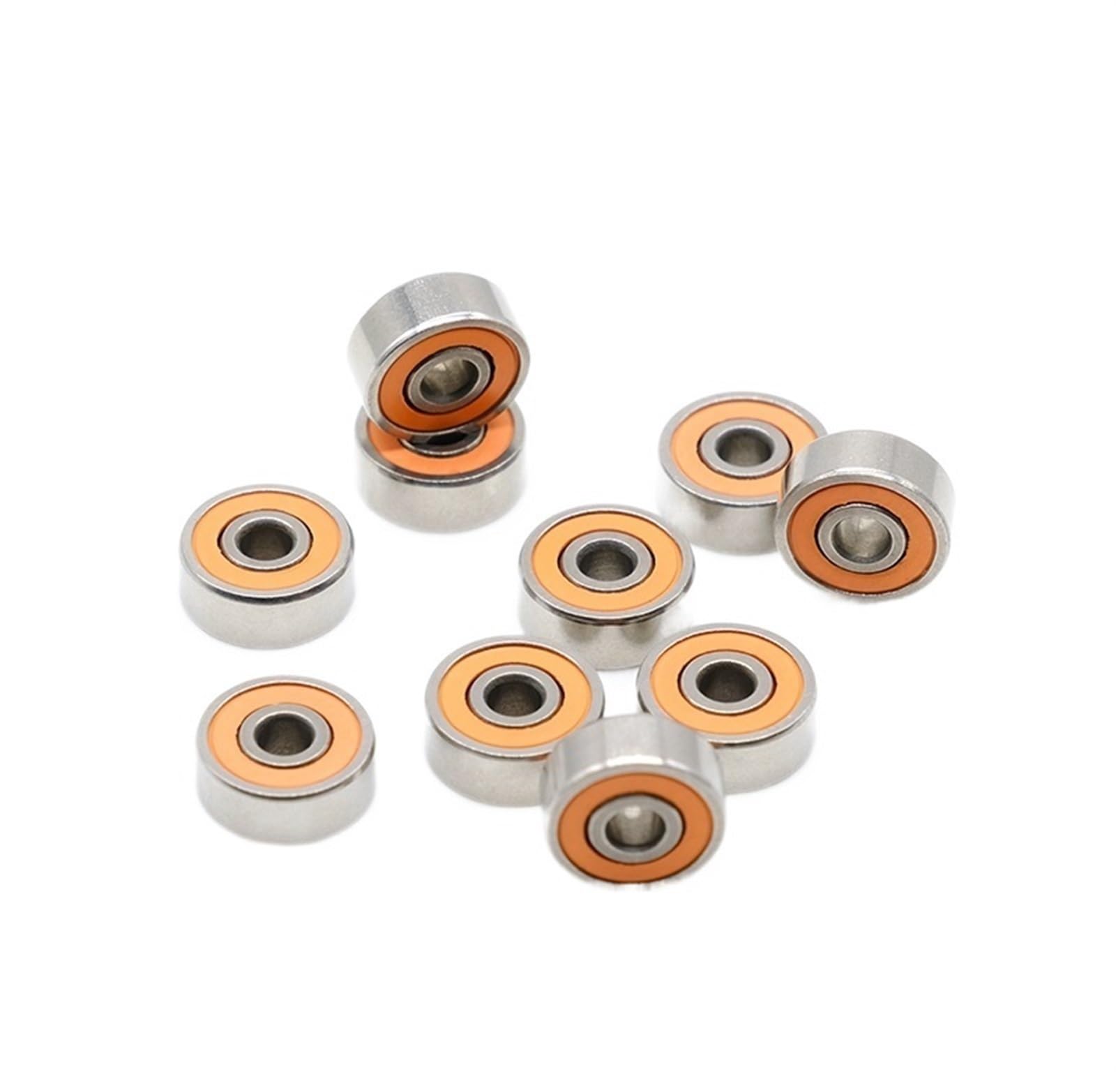VSPPJYFG Bimetal Seal Shield Micro deep Groove Bearing 1pcs SMR115 2RS CB 5 * 11 * 4mm Hybrid Ceramic Ball Bearing Rubber Seal