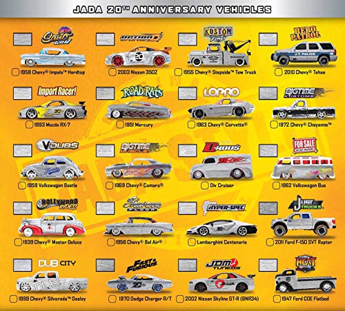 jada toys 20th anniversary