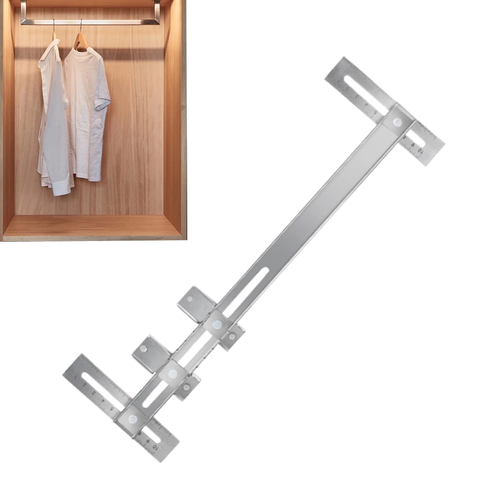 Support de montage d'armoire stable en acier inoxydable