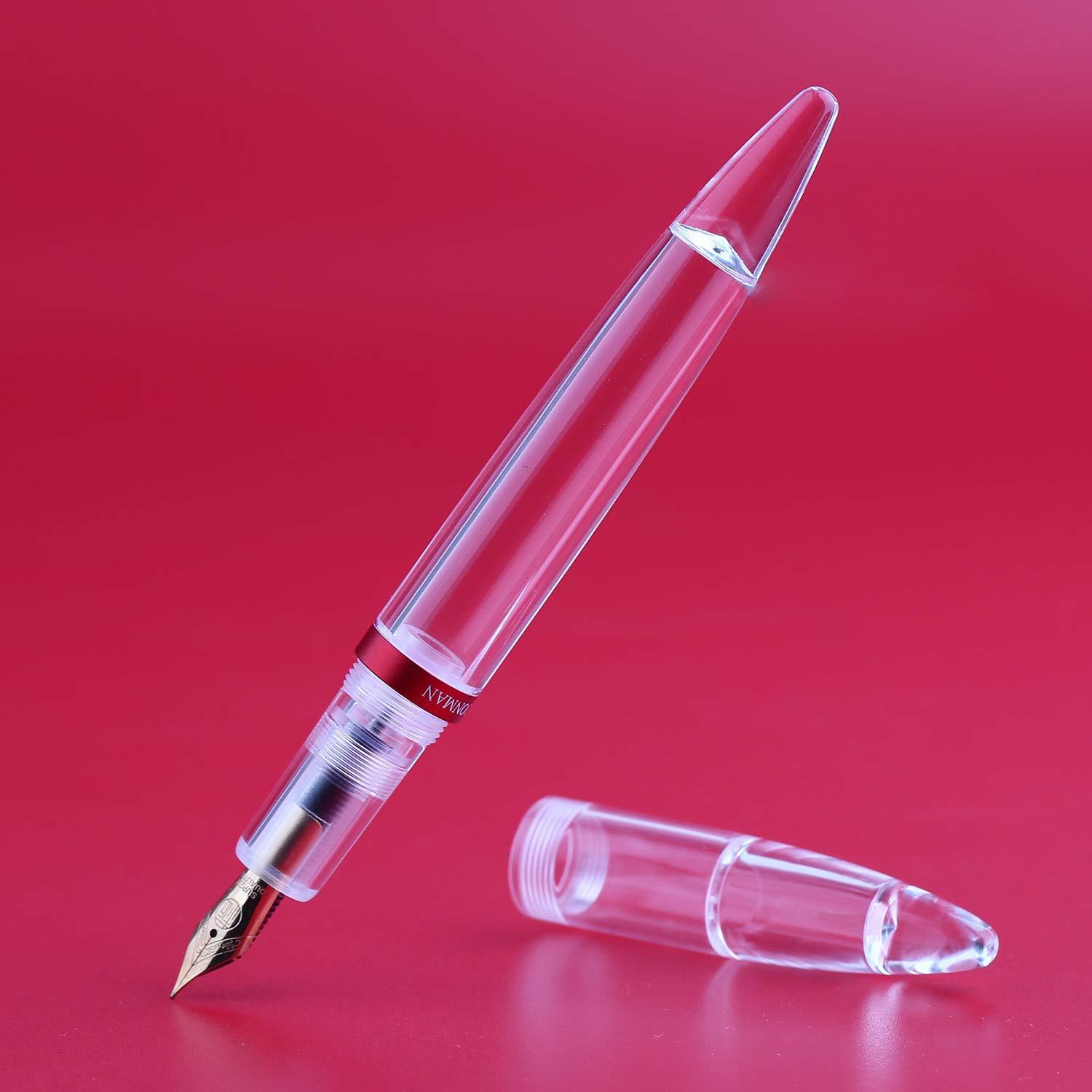 MAJOHN M2 Transparent Eye Dropper Filling Fountain Pen LargeCapacity