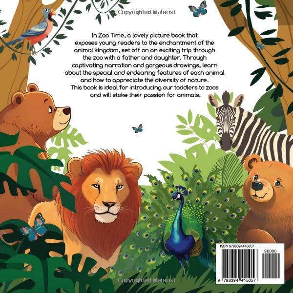 Miniatura 2 de Zoo Time An Amazing Rhyming Zoo Book for Kids Ages 1-3, a Perfect Gift for a Fun and Engaging way to Learn about Animals