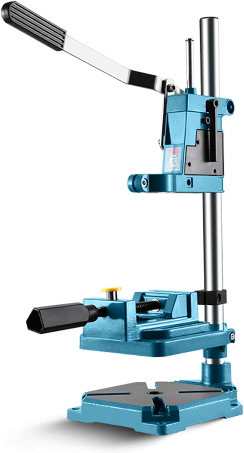 Drill Stand Bench Drill Press Stand with Vice Precise Pillar Drill