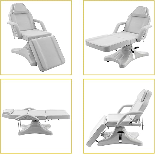 Miniatura 8 de Silla de tatuaje para cliente, Cama de masaje multiusos, spa hidráulico y facial de salón, 0 silla de tatuaje cama de masaje ajustable, equipo de