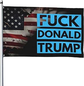 Amazon.com : Fuck Trump Flag 4X6 Feet - Vivid Color and Fade Proof