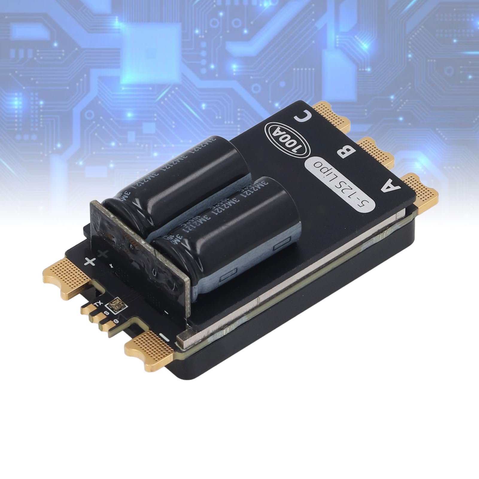 Garosa Bezszczotkowy Silnik ESC 100A z Metalowymi Radiatorami CNC, 32-bitowy Procesor STM32G071 do Pojazdów UAV, łodzi RC, Samochodów, Elektroniczny Regulator Prędkości Dużej Mocy z zaawansowaną