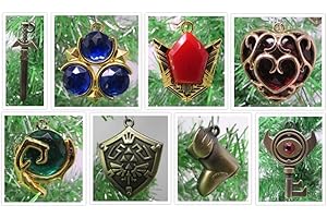 Legend of Zelda Iconic Symbols Shatterproof Metal Ornaments