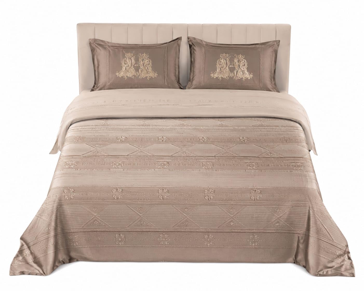 Lilac King bedsheet Set | 100% Cotton, 275x275 cm Sheet, 2 Pillow Covers, Soft & Smooth, Easy Care & Durable-image-31