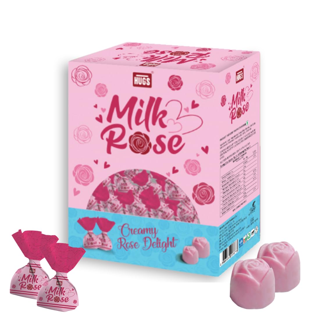 Hugs Milk Rose-Real Rose Flavour White Chocolates Box|Creamy Rose Delight Truffles (60 Pcs),700 Grams (B0CQ4K3D97) Amazon Price History, Amazon Price Tracker