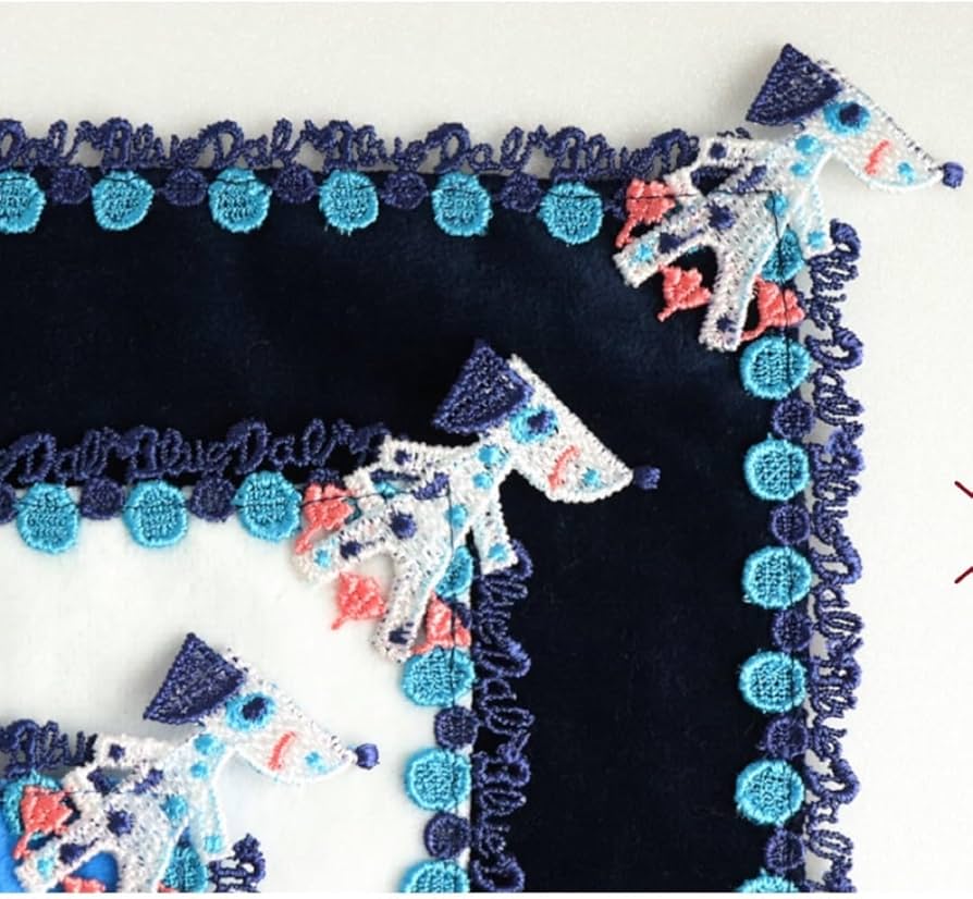 Amazon.co.jp: 限定 近沢レース店×ブルーダルタオルハンカチ