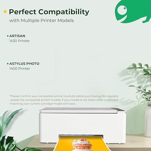 Miniatura 3 de COLORETTO Cartucho de tinta remanufacturado de repuesto para Epson 79 T079 utilizado para impresoras Epson AStylus Photo 1400, 7 paquetes (2 negros,