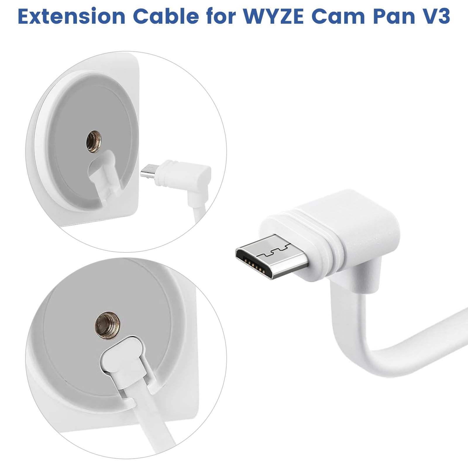 Charging Cable Wyze Cam Pan Usb Port Wyze Cameras LEFXMOPHY For