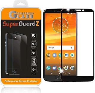 [2-Pack] for Motorola Moto E5 Play/Moto E5 Cruise Screen Protector Tempered Glass [Full Coverage], SuperGuardZ, Edge-to-Edge, Anti-Scratch, Anti-Bubble [Lifetime Replacement]