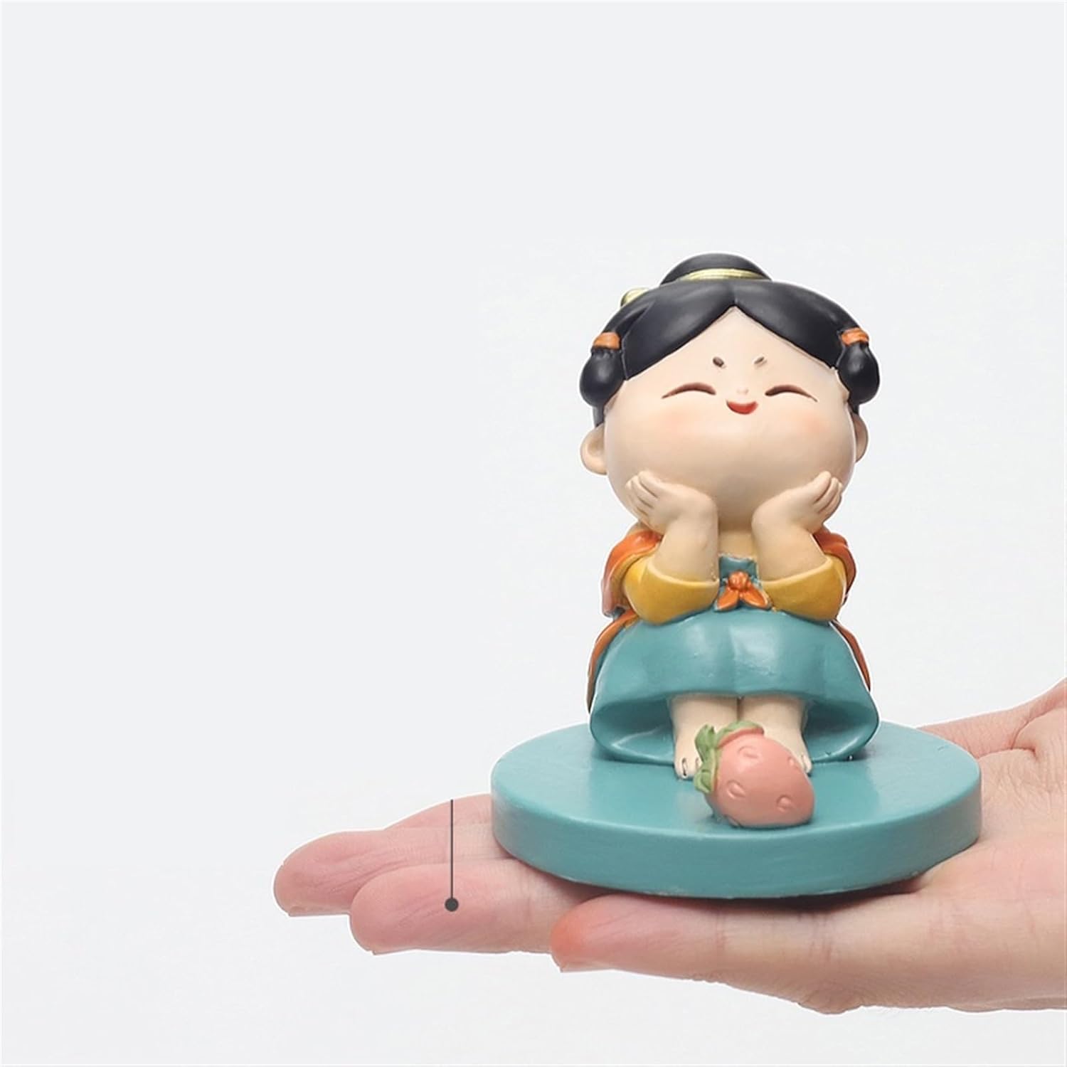 Desktop Crafts Chinese Creative Gift China-Chic Antique Home Desktop Decoration Decoration Cartoon Mobile Phone Bracket Tabletop Decoration