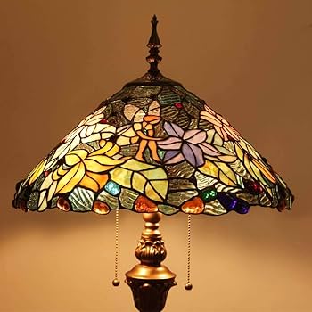 BIEYE照明　フロアライト　フロアスタンドライト　ステンドグラス Amazon | フロアライト フロアランプ ステンドグラス ランプ スタンド