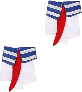 Balacoo 2 Pçs Roupas De Pássaro De Estimação Fraldas De Coelho Decorações De Coelho Roupas De Coelho Fraldas De Papagaio Elegante Traje De Papagaio Traje De Voo De Pássaro Traje De