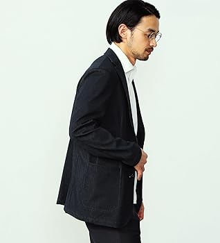 Amazon | [エドウィン] アウター デニスラ デニムテーラード