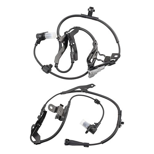 Miniatura 3 de AUTOKAY Sensor de velocidad de rueda ABS delantero izquierdo del lado del conductor y del pasajero derecho para Toyota Sequoia Tundra 2000-2007 2