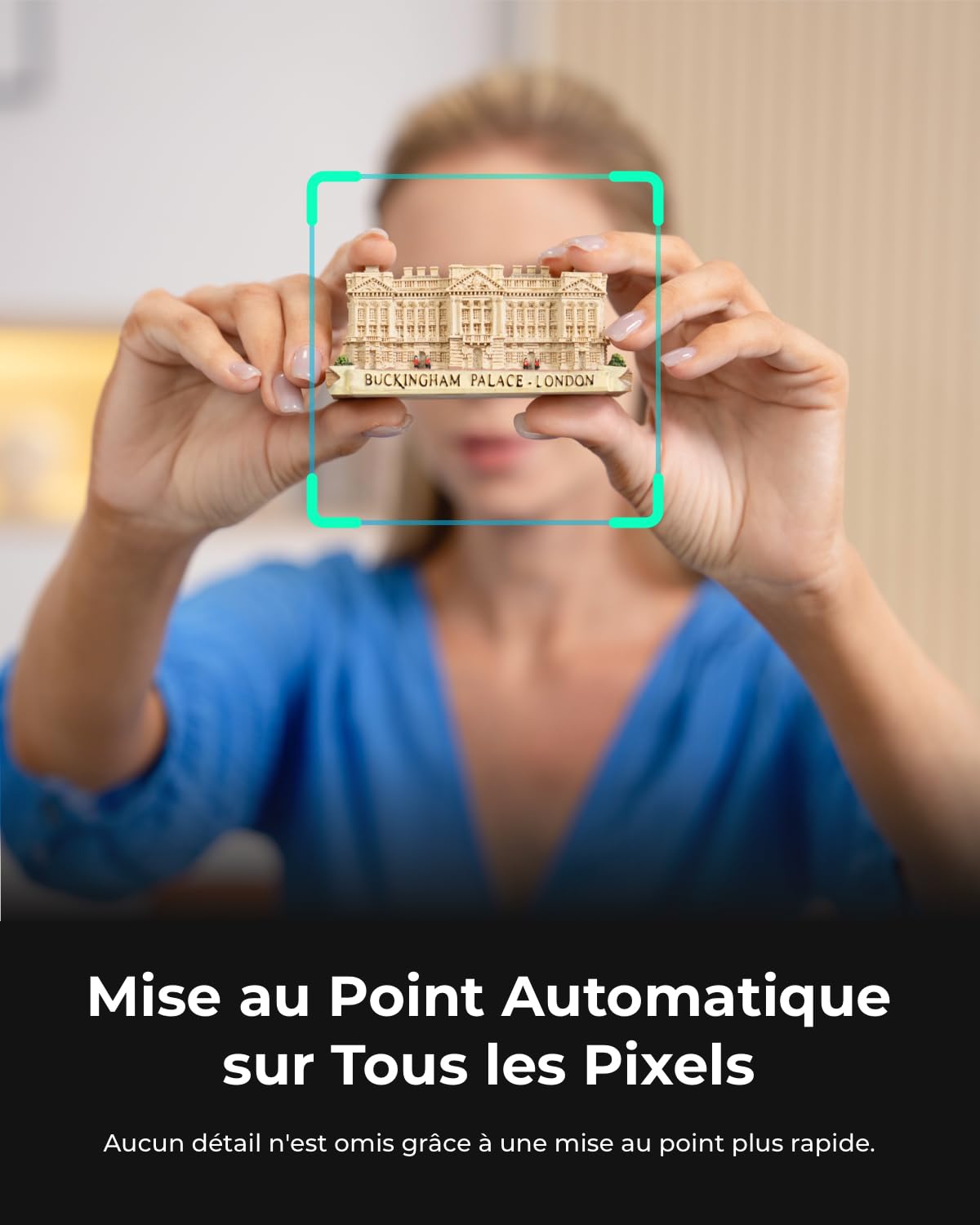 OBSBOT Tiny 2 Webcam 4K Commande Vocale PTZ, Suivi IA Multi-Mode, Autofocus