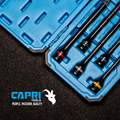 Capri Tools 30083 Torque Limiting Extension Bar Set (5 Piece), 65-140 Ft. Lbs., 1/2 In. Drive #TOP5