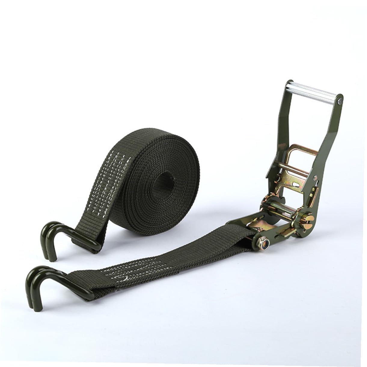 Spanngurte mit Haken 6m, 1 Satz, Ratschengurte für Motorradtransport