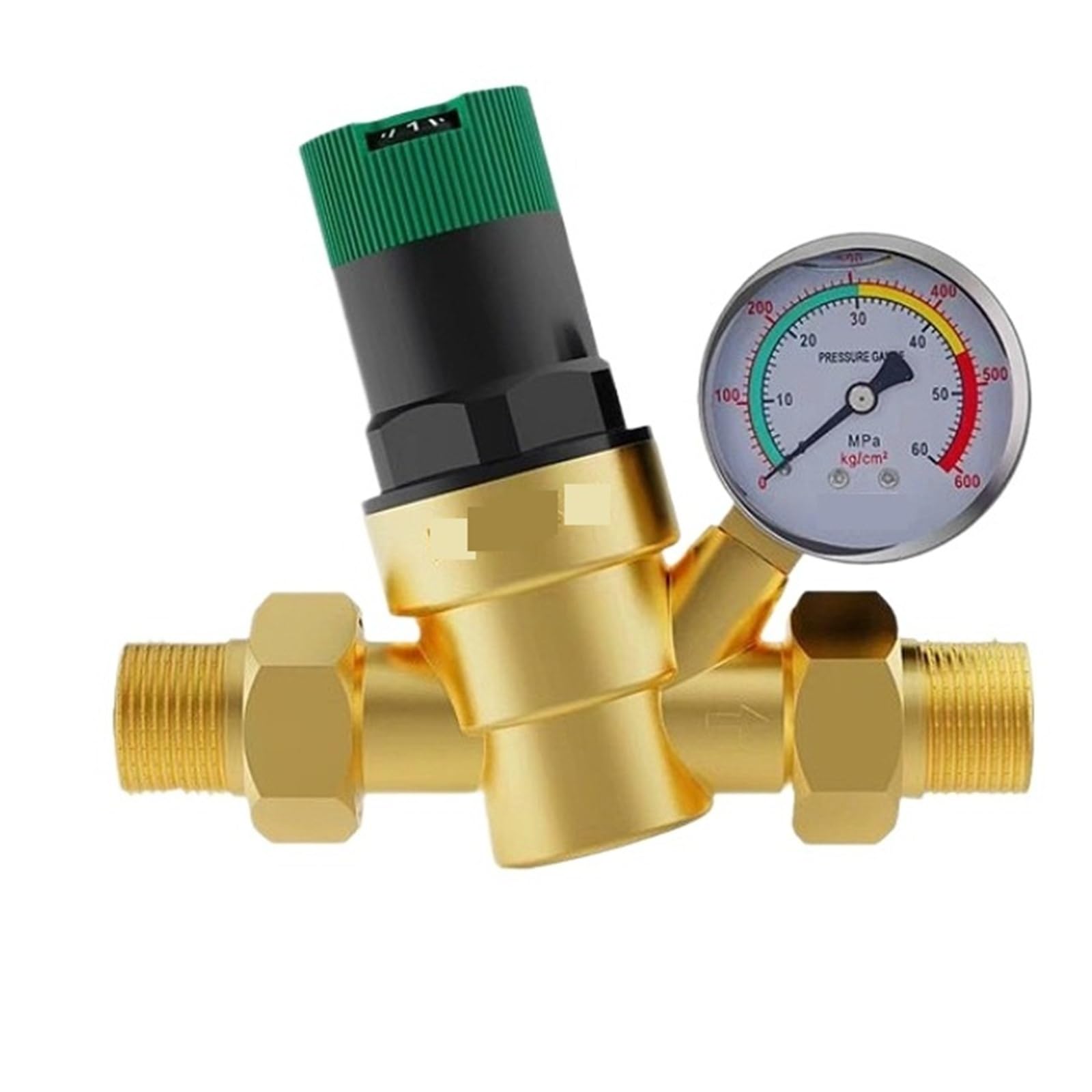 Belovek One Color Tap Water Pressure Reducing Valve For Household Water Rv Camper Rotary 2-Way Regulator Brass Dn15 Dn20 Dn25(Dn20)