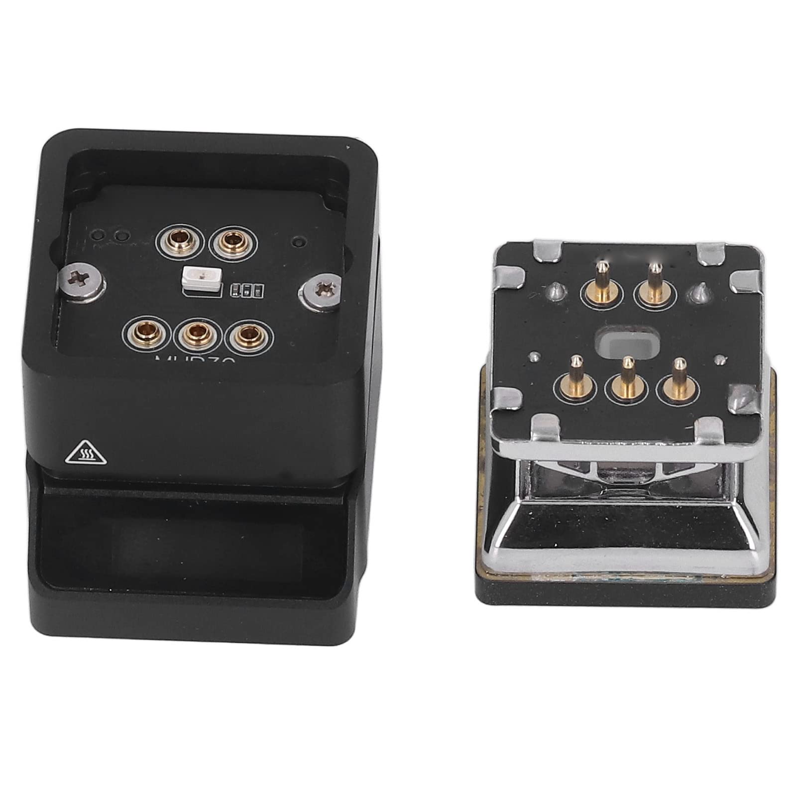 FTVOGUE Mini Precalentador de Placa Caliente MHP30, área de Calentamiento de 30x30 Mm, Rango de Temperatura de 100-350 ℃ para Soldadura de Soldador y Retrabajo de PCB